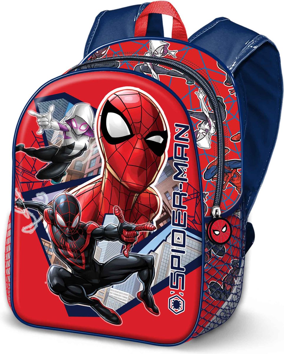 Spiderman Rugzak 3D Different Ways - Hoogte 31cm - Spider-Man