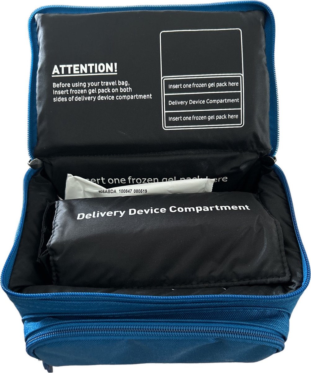 Goedkoopste Cold Chain Technologies Koolit Refrigerants frozen gel pack carry bag for Temperature-Monitored Medication Transport