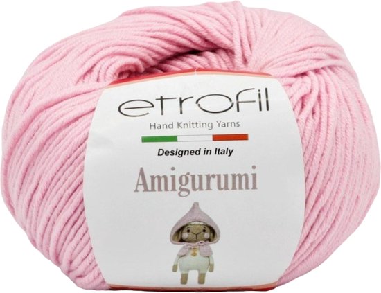 Etrofil Amigurumi Fils à coudre-Light Pink - crochet coton - amigurumi -  crochet 