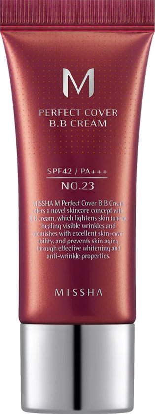 Missha_m Perfect Cover Bb Cream Spf42/pa+++ Wielofunkcyjny Krem Bb 23 Natural Beige 20ml