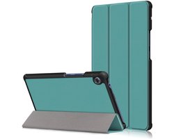 Tablethoes geschikt voor Huawei MatePad T8 Hoesje - Tri-Fold Book Case met Wake/Sleep - Groen