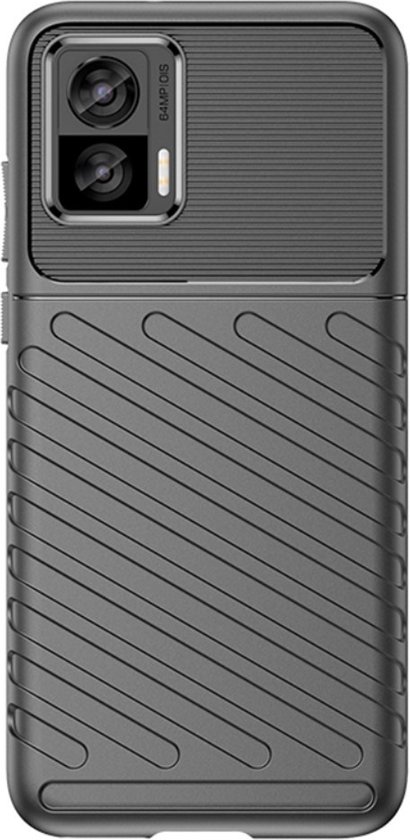 Coverup Rugged Shield TPU Back Cover - Geschikt voor Motorola Edge 30 Neo Hoesje - Zwart