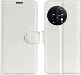 Coverup Book Case - Geschikt voor OnePlus 11 5G Hoesje - Wit