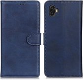Coverup Luxe Book Case - Geschikt voor Samsung Galaxy Xcover 6 Pro Hoesje - Blauw