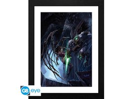 Art Print Star Craft II - 30x40 cm (inclusief kader)
