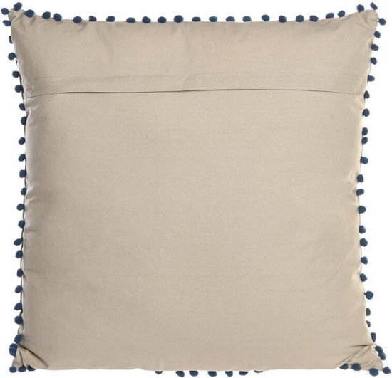 Sierkussen set van 2 bloemen blauw 40 x 60 cm VALLORIA