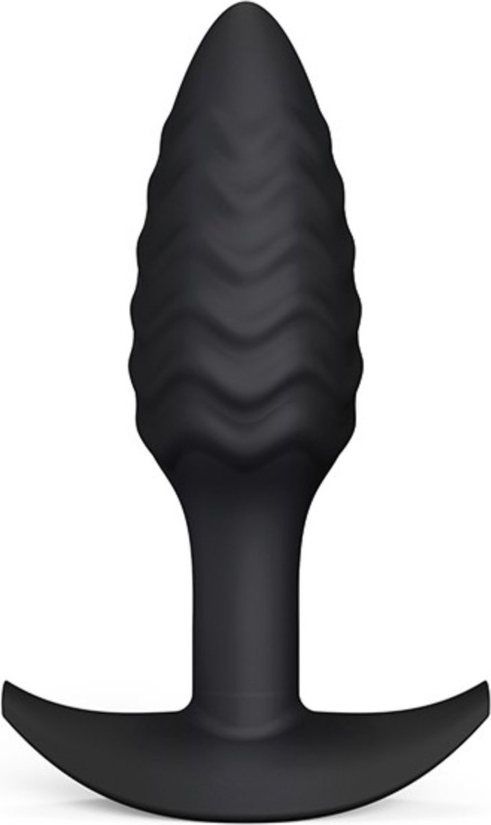Goedkoopste Dorcel - Buttplug - Wavy Buttplug - Anaal Speeltje - Siliconen - Zwart