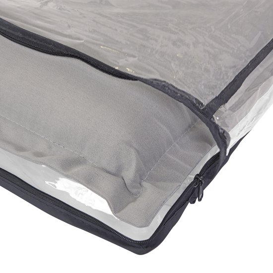 Kopu® Prisma Silver - Coussin de jardin Dossier Bas – Argent