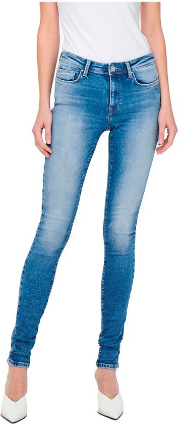 Only Shape Reg Skinny Jeans Blauw 29 / 34 Vrouw