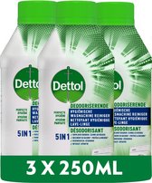 Dettol - Hygiënische Wasmachine Reiniger - 3 x 250 ml