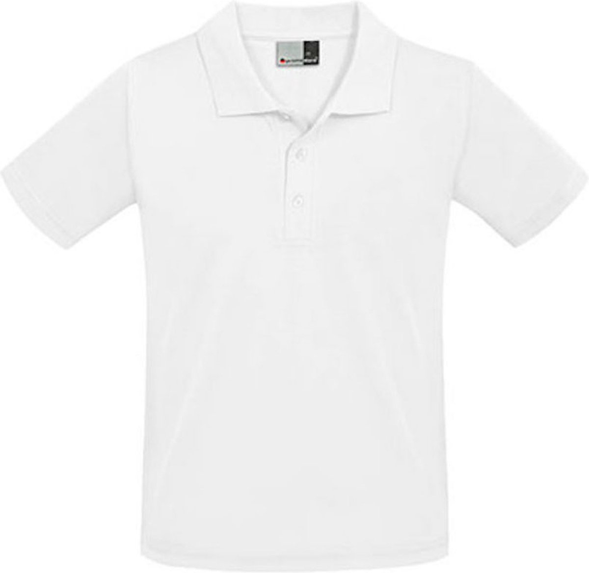 Herenpolo 'Superior' met korte mouwen White - XS