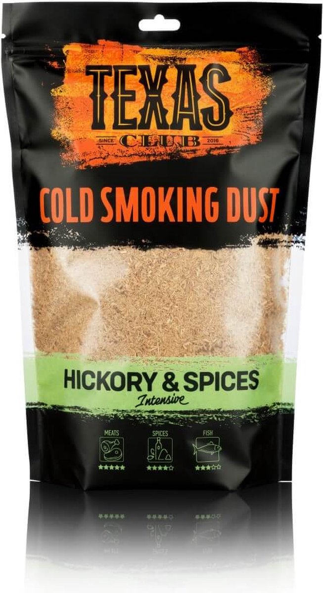 Texas Club - Hickory & spices rookmot - 500 gram - Texas Club