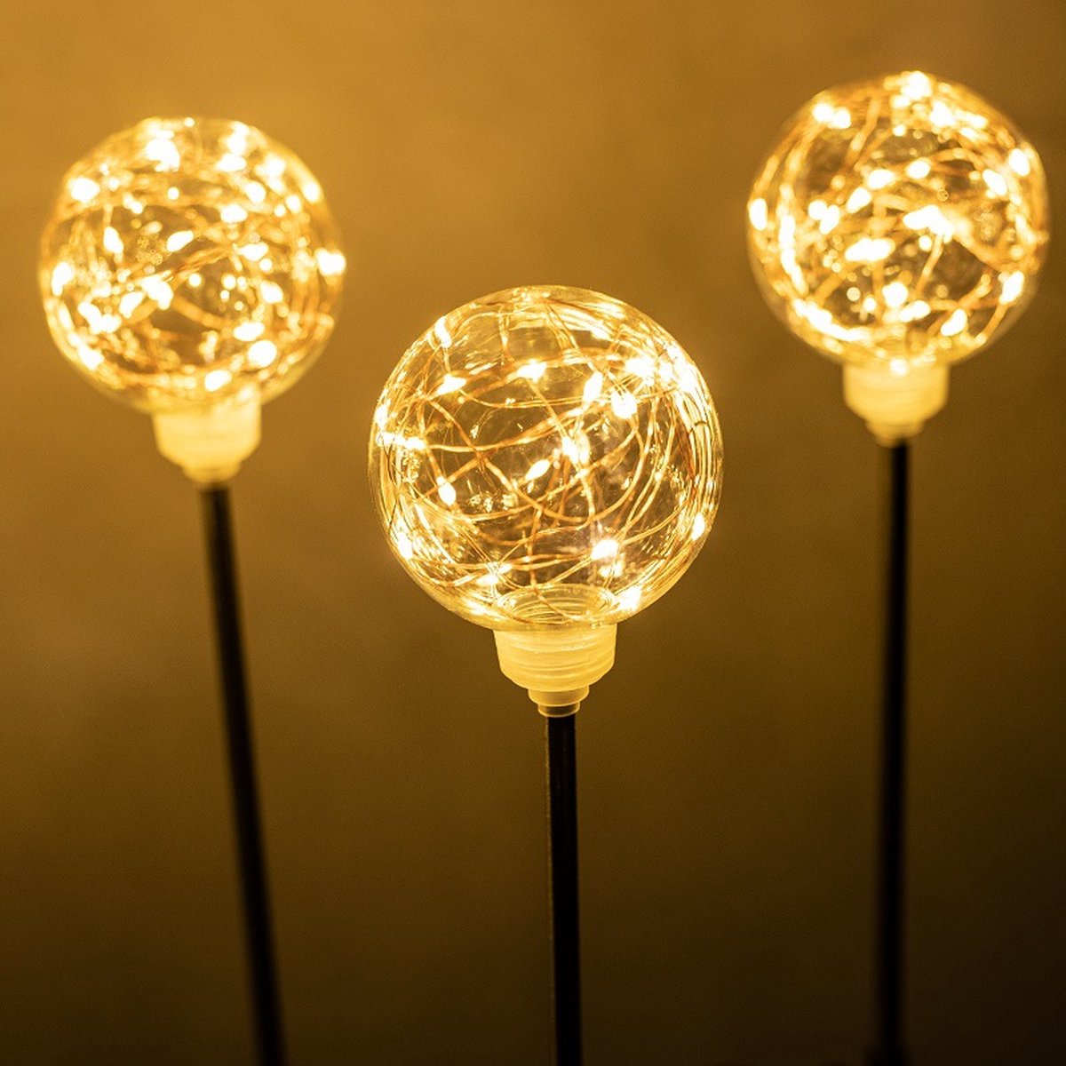 Beste Prijs solar tuinverlichting - tuinverlichting op zonneenergie - buitenverlichting - tuinverlichting LED buiten - 4 Stuks