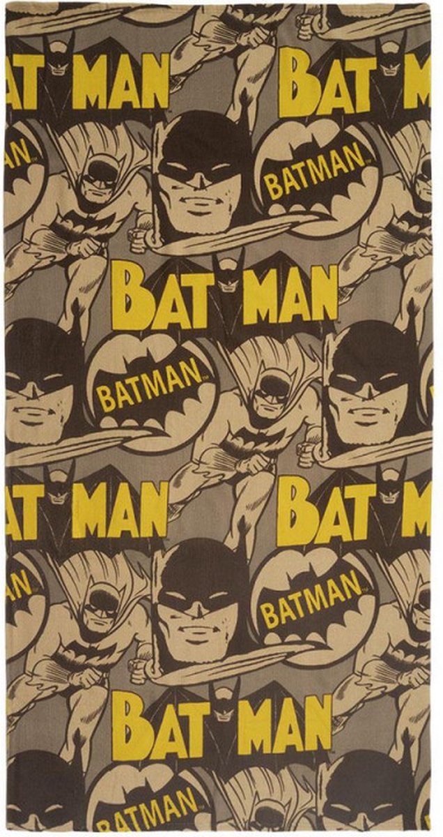 Strandhanddoek Batman Multicolour (90 x 180 cm)