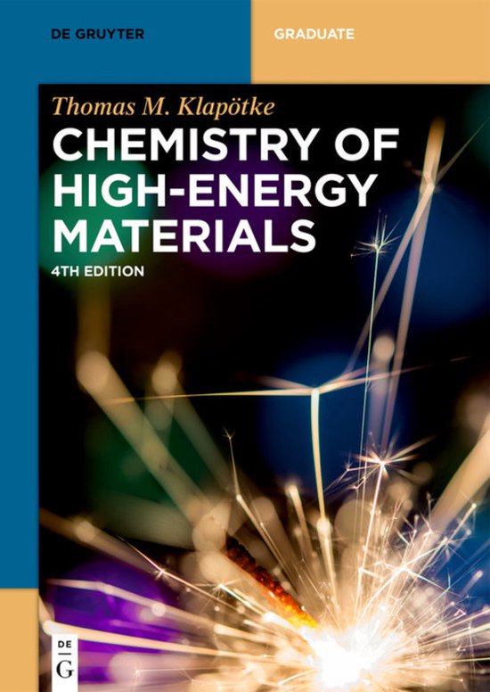 De Gruyter Textbook- Chemistry of High-Energy Materials - cover