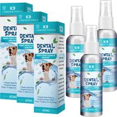 K9 Laboratories Tandenspray voor honden - 3 pak - 100% natuurlijk - Gebitsverzorging - Tegen tandplak en tandsteen - Voor een frisse adem en witte tanden