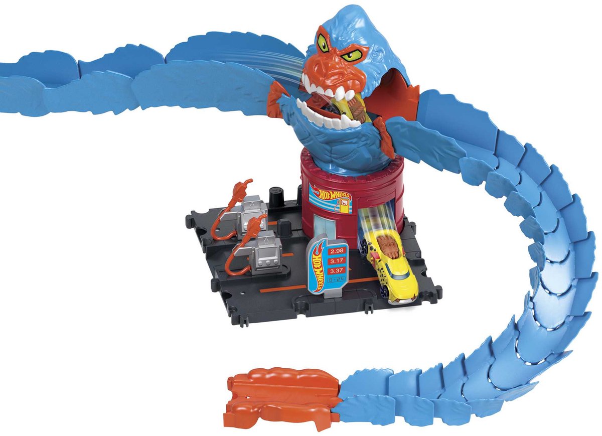 Hot Wheels City Slopen En Rijden Gorilla In De Aanval