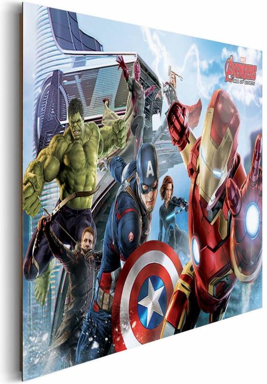 Avengers Age of Ultron - Schilderij 90 x 60 cm | bol.com