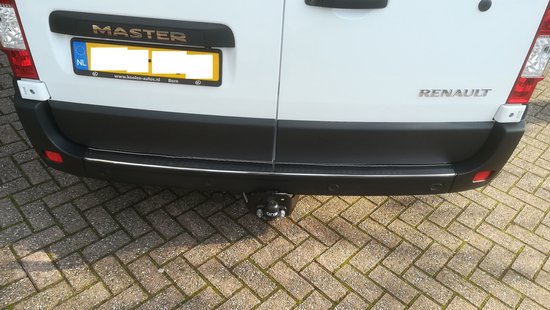 Achterbumperprotector Compatibel met Renault Master 2011