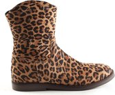 Shoesme Silouet Meisjes Laarzen - Cognac panter print - Maat 28