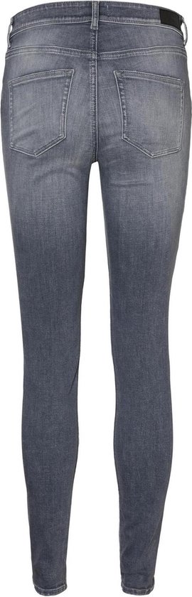 Vero Moda VMLUX MR Slim RI201 GA NOOS Jeans, Medium Grey Denim, S/32