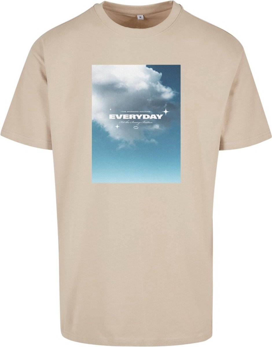 Mister Tee Everyday Oversize Heren T-shirt XXL Creme