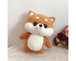 Klikkopers® - Paper Duck knuffel - Paper Dog - 30cm - Shiba Inu - Lalafanfan - Paperduck