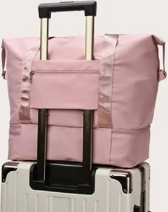 39 36 cm – Stevige Handbagage tas – Waterdichte - Tas voor op koffer... | bol.com
