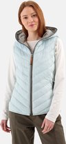 camel active Gewatteerd vest van gerecycled polyamide - Maat womenswear-46 - Lichtblauw