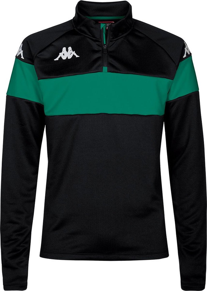 Kappa Dovare Halve Rits Sweatshirt Man Zwart