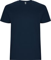 T-shirt unisex met korte mouwen 'Stafford' Donkerblauw - M