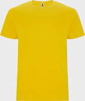 T-shirt unisex met korte mouwen 'Stafford' Geel - M