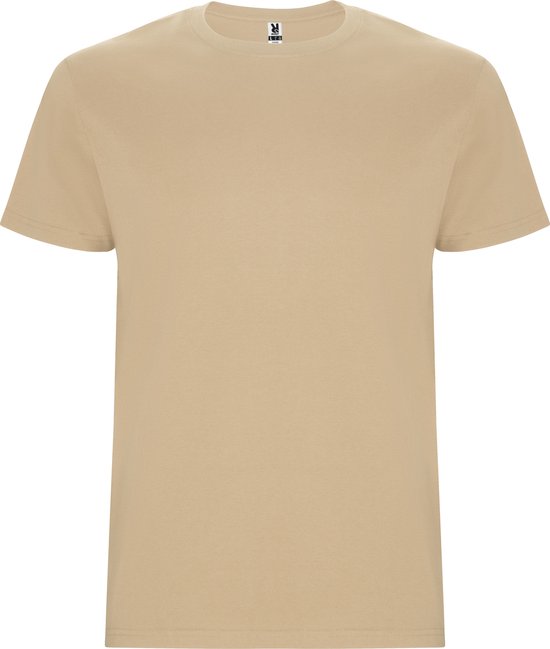 T-shirt unisex met korte mouwen 'Stafford' Zand - S