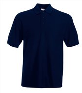 Fruit of the Loom - Classic Pique Polo - Donkerblauw - XL