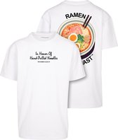 OVERSIZED! Heren - Mannen - Dikke stof - Streetwear - Urban - Modern - T-Shirt - Casual - Ramen Club - Noodles soup T-Shirt