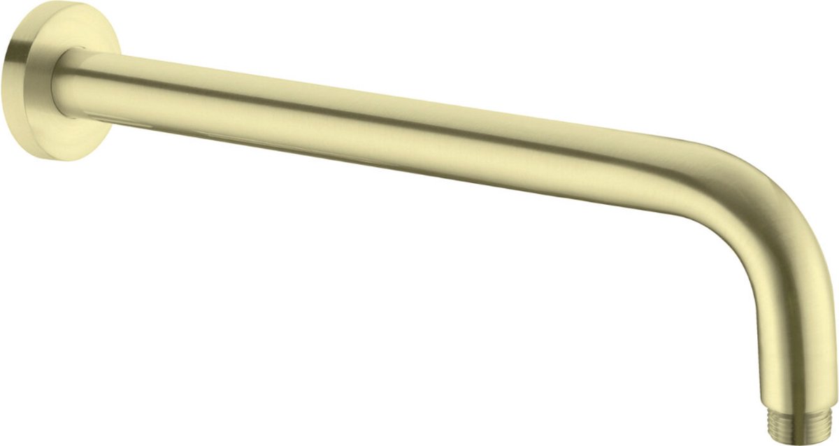 Owen & Finch Gebogen Wandarm Brushed Gold | Geborsteld Goud