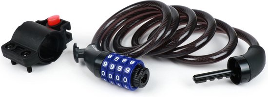 Antivol Câble à Empreinte Digitale - Câble Acier 38cm, Bluetooth, Rechargeable - Neuf