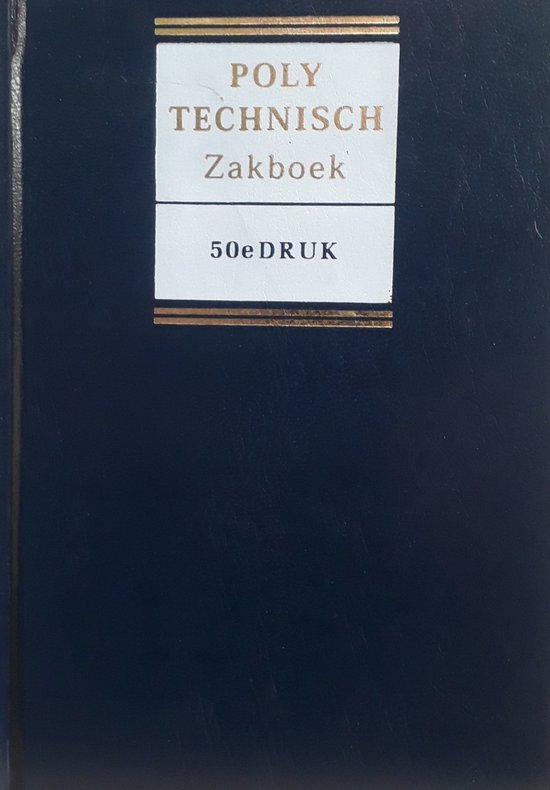 Poly Technisch Zakboek | 9789062284108 | Hardcover | Boeken | bol