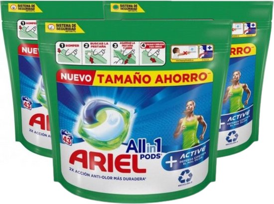 Ariel All-in-1 Pods Original - 50 lavages - Dosettes de détergent