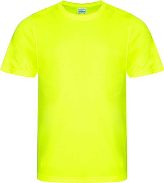 Herensportshirt 'Cool Smooth' Electric Yellow - XS