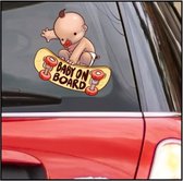 Baby On (skate) Board Auto Sticker | Auto Sticker