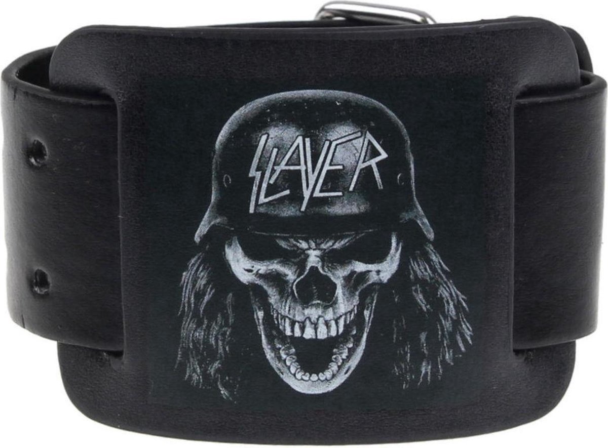 Slayer - Wehrmacht - Leren Polsband