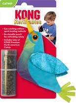 Kong Refillables Hummingbird - Kattenspeelgoed - Catnip - Kattenkruid - Hervulbaar - 10x12.5x1.5 cm - Kolibrie