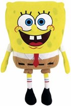 Spongebob Squarepants Pluche Knuffel XL 50 cm groot [Nickelodeon Plush Toy | Speelgoed Knuffelpop voor kinderen | Grote XXL Sponge Bob Square Pants | Patrick Ster, Octo, Meneer Krabs, Gary de Slak]