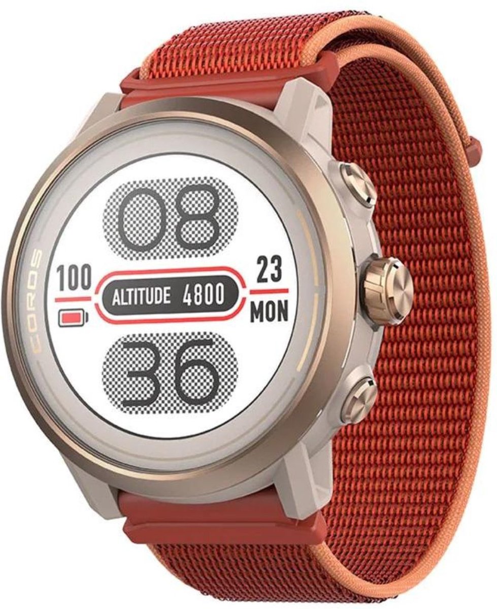 Coros APEX 2 Sporthorloge GPS Rood