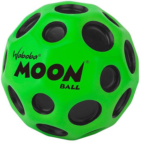 Foto: Waboba stuiterbal original moon ball groen 6 3cm