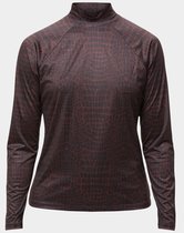 Röhnisch Addison Printed Long Sleeve - Brown Crocco - Maat XL