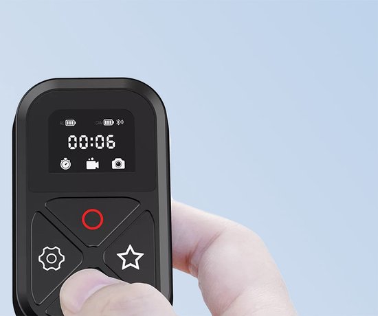 Telesin Remote voor GoPro Hero 11 / 10 / 9 / 8 / MAX - Draadloze Bluetooth Afstandsbediening met Polsband, ook voor iPhone en Samsung Smartphone (GP-RMT-T10) - Telesin