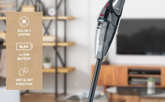 Severin HV 7147 - Aspirateur à main sans fil avec accessoires combinés
