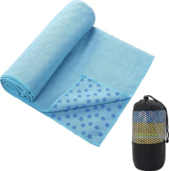 Attent Trouwens hamer Yoga Handdoek Microfiber Antislip Ultra Zachte Zweetafvoerende Handdoek  voor Hot Yoga... | bol